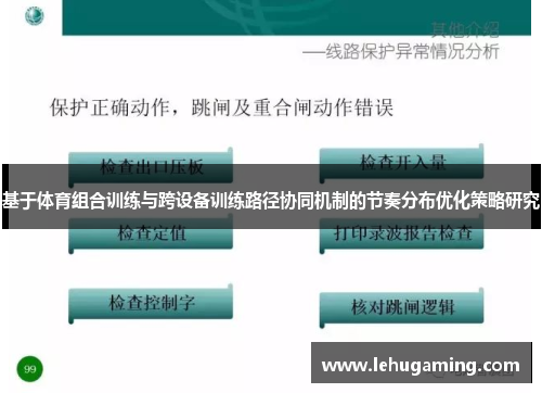 基于体育组合训练与跨设备训练路径协同机制的节奏分布优化策略研究